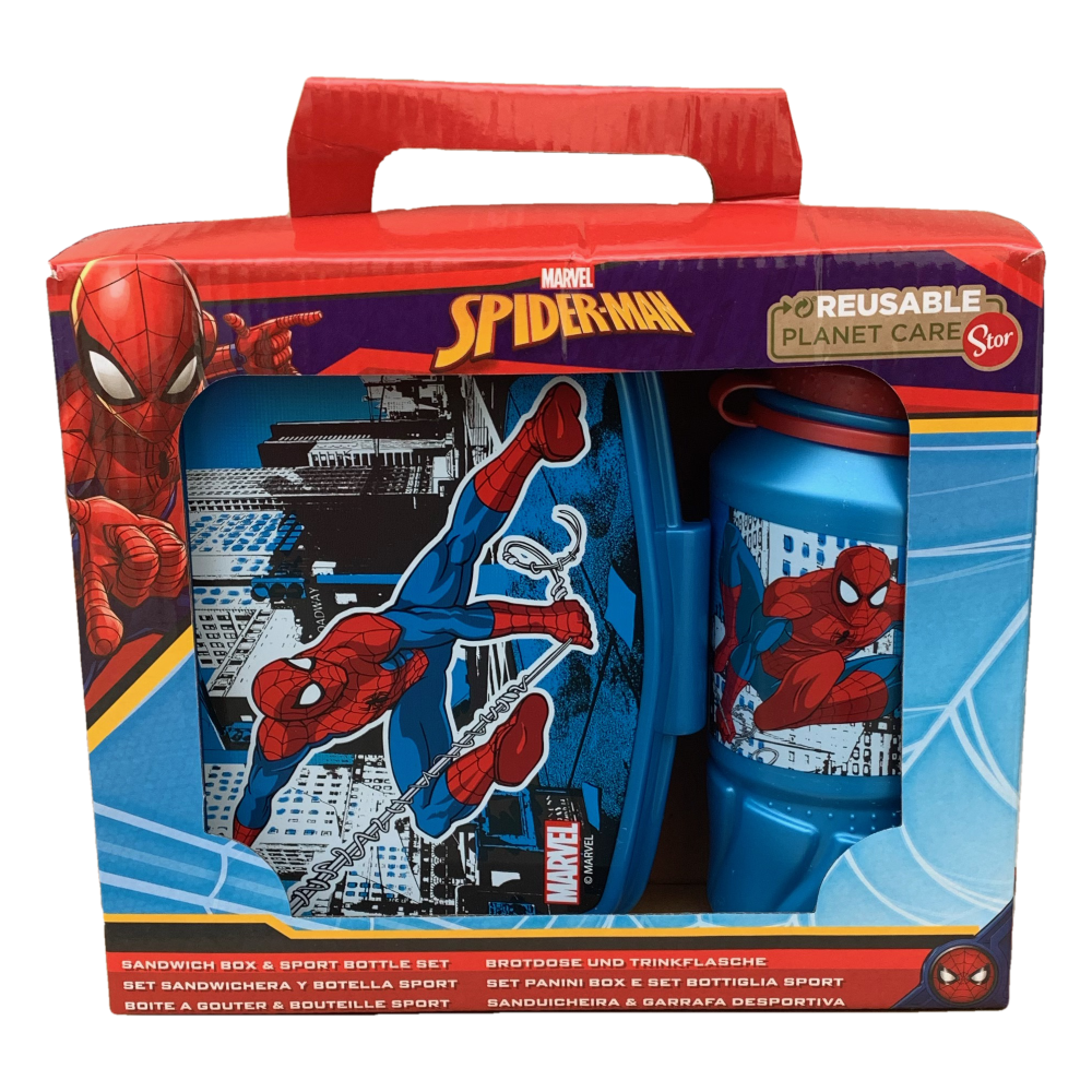 Set Portamerenda Spiderman