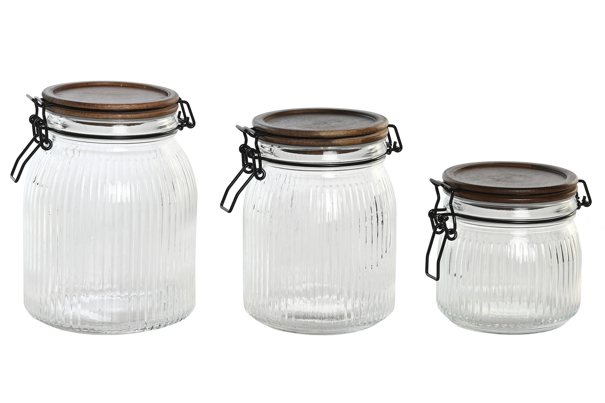 Set of 3 Boys Hermetic Jars
