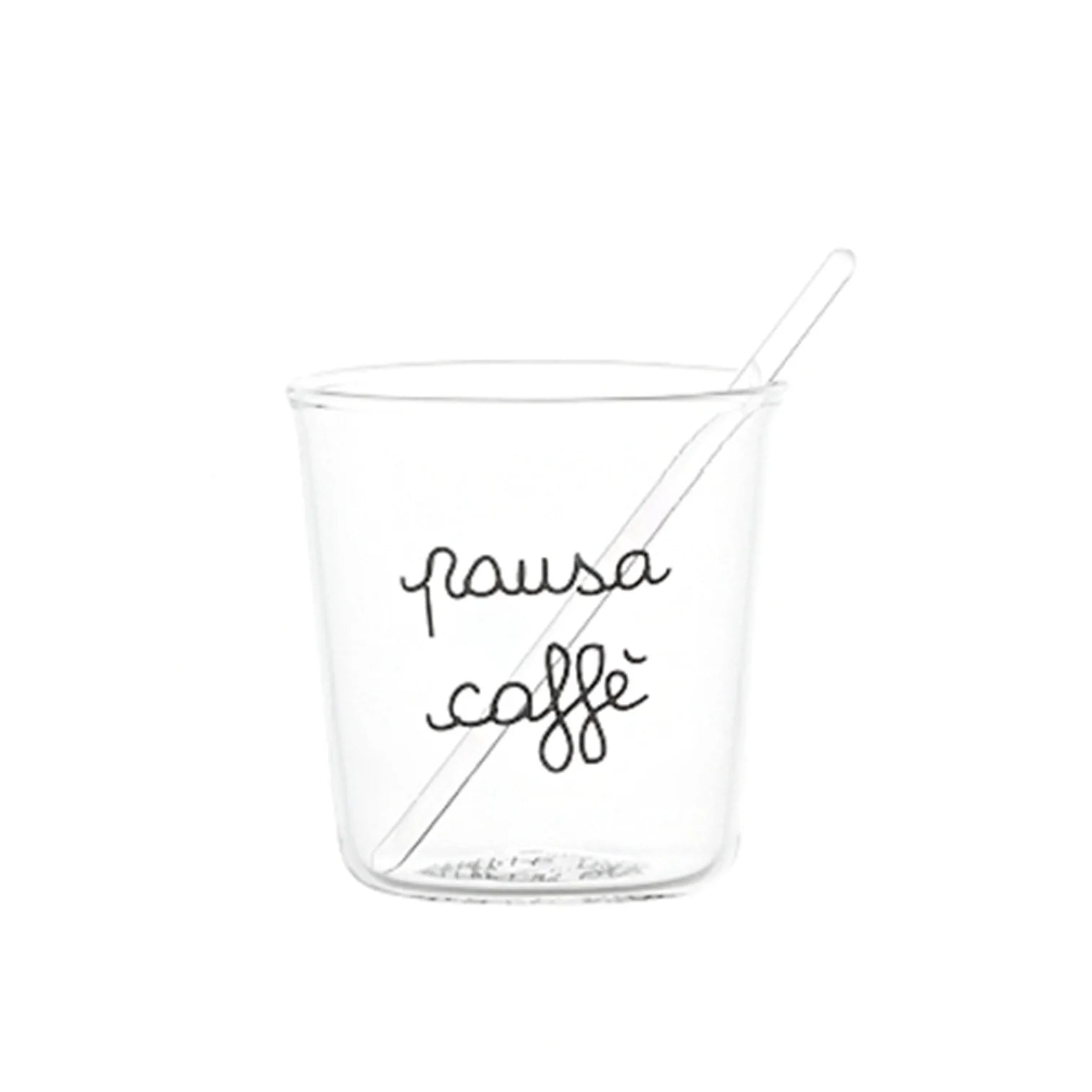 Set of 4 Espresso Pause Coffee Glasses