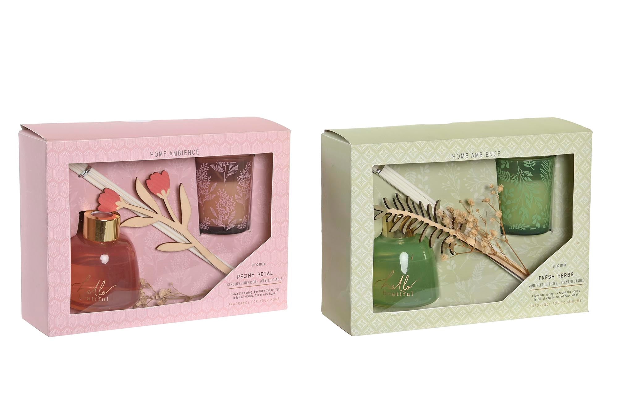 Beautiful Home Fragrance and Candle Set